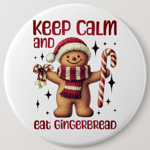 Gingerbrood Ronde Button 6,0 Cm