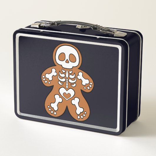 Gingerbrood Skeleton Man (Achterkant)