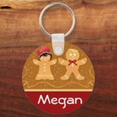 Gingerbrood Sleutelhanger (Voorkant)