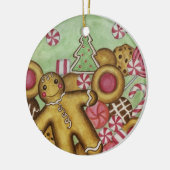 Gingerbrood Snoep Cookie Ornament (Links)