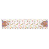 Gingerbrood Snoep House Table Runner Korte Tafelloper (Horizontaal)
