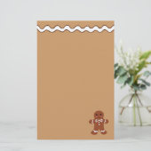 Gingerbrood Stationery Briefpapier (Staand voorkant)