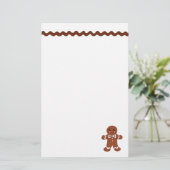 Gingerbrood Stationery Briefpapier (Staand voorkant)