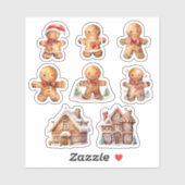 Gingerbrood Sticker (Vel)