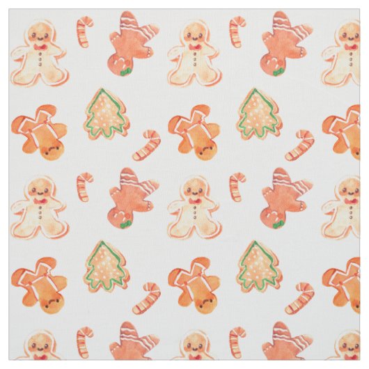 Gingerbrood Stof (Swatch)