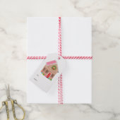 Gingerbrood Street Cadeaulabel (Met Touw)