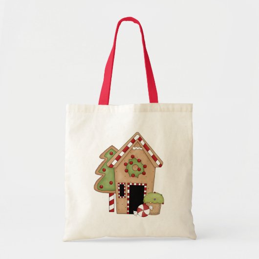 Gingerbrood Sweet Trebag Tote Bag (Voorkant)