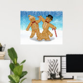 Gingerbrood Trio-Poster Poster (Thuiskantoor)
