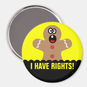 Gingerbrood voor de beste kerstgasten magneet (Voorkant / Achterkant)