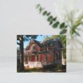 Gingerbroodhuis 30 briefkaart (Staand voorkant)