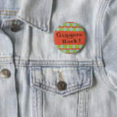 "Gingers Rock!" Button (In situ)