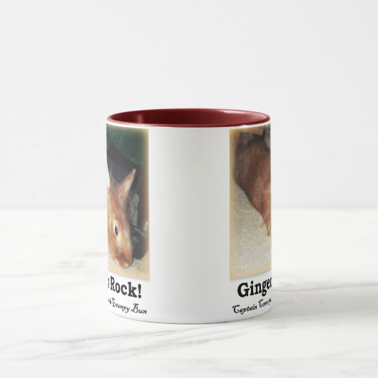 Gingers Rock! Verwerping van Bunny Rabbit Two TonM Mok (Midden)