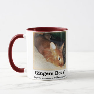 Gingers Rock! Verwerping van Bunny Rabbit Two TonM Mok