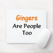 Gingers zijn ook mensen muismat (Met muis)
