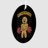 Gingersher Funny Gingerbread Homme Gym Bodybuildin (devant)