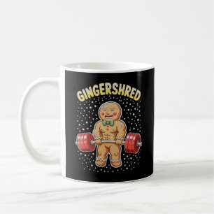 Gingershred Christmas Gingerbread Gym Bodybuilding Koffiemok
