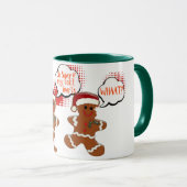 Gingersnap Cookie Grappige Kerstvakantie mok (Voorkant rechts)