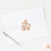 Gingerwortel Ronde Sticker (Envelop)