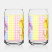 Gingham Animal Soda Glass Blikvorm Glas (Rechts)