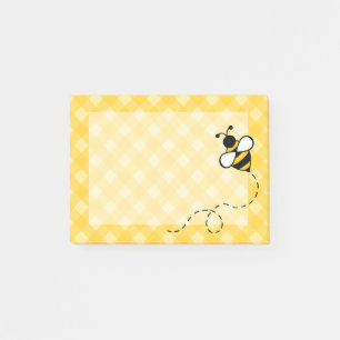 Gingham Bee Kitchen School Post Het Notities Gift Post-it® Notes