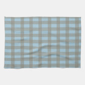 Gingham Blauw Theedoek (Horizontaal)