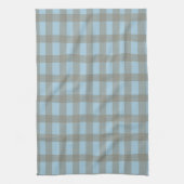 Gingham Blauw Theedoek (Verticaal)