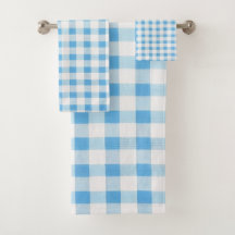 Gingham Bleu Bébé
