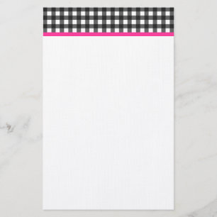 Gingham Briefpapier
