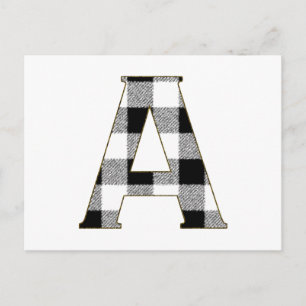 Gingham Check A Briefkaart
