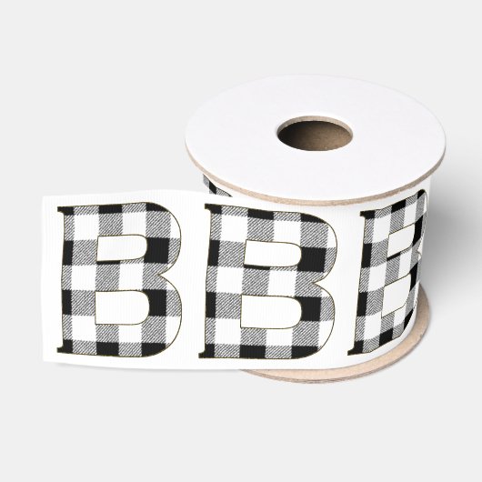 Gingham Check B Grosgrain Lint (Spoel)