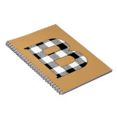 Gingham Check B Notitieboek (Rechterzijde)