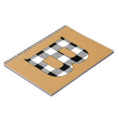 Gingham Check B Notitieboek (Linkerzijde)