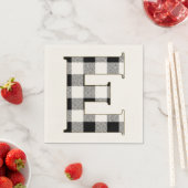 Gingham Check E Servetten (Insitu)