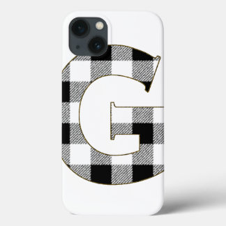 Gingham Check G iPhone 13 Hoesje
