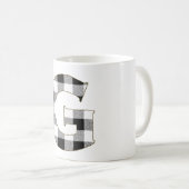 Gingham Check G Koffiemok (Voorkant rechts)