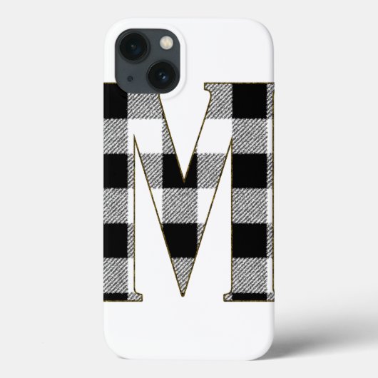 Gingham Check M Case-Mate iPhone Case (Achterkant)
