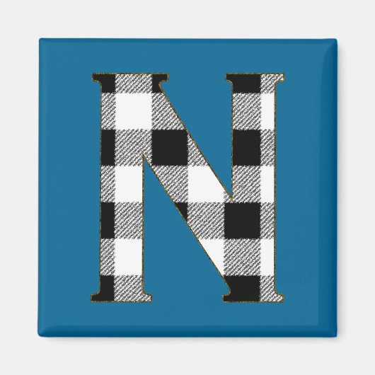 Gingham Check N Magneet (Voorkant)
