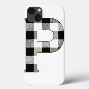 Gingham Check P iPhone 13 Hoesje