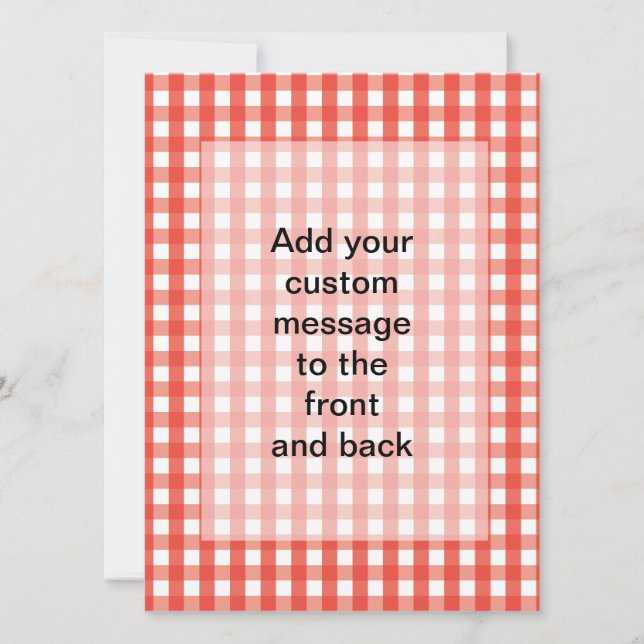 Gingham Check Pattern (Voorkant)