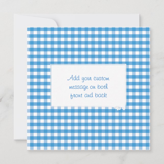 Gingham Check Pattern (Voorkant)