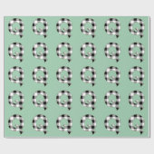 Gingham Check Q Cadeaupapier (Vlak)