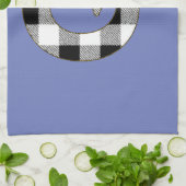 Gingham Check Q Theedoek (Gevouwen)