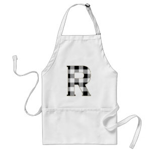 Gingham Check R Standaard Schort