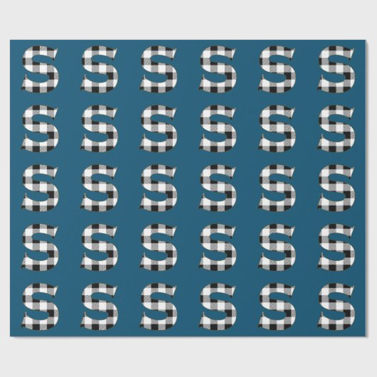 Gingham Check S Cadeaupapier (Vlak)