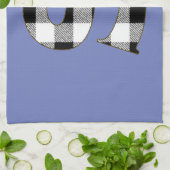 Gingham Check S Theedoek (Gevouwen)