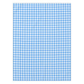 Gingham Check Tablecloth | Blauwe en witte control Tafelkleed (Voorkant)