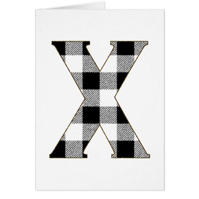 Gingham Check X (Voorkant)