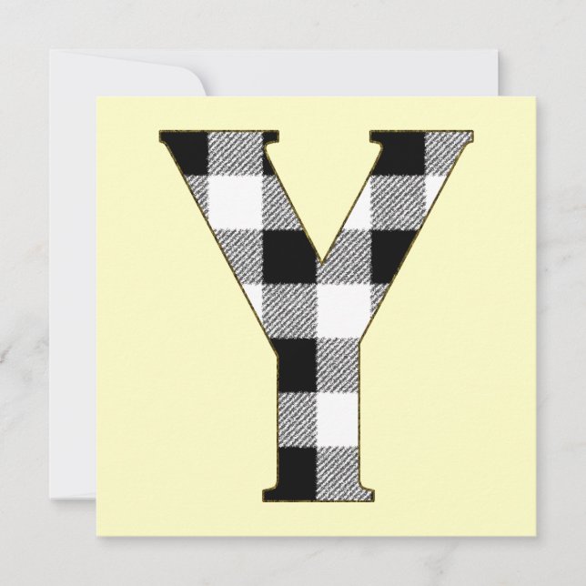 Gingham Check Y (Voorkant)