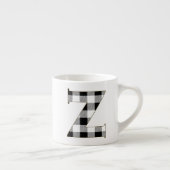 Gingham Check Z Espresso Kop (Rechts)