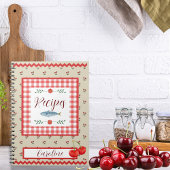 Gingham Cherry Recept Notitieboek